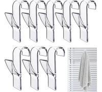 8 Piece Heated Towel Rail Hook For Bathroom Bath Use