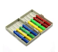 8-Piece Hollow Needle Desoldering Tool Set for DIP Electronic Components - Stainless Steel, 0.8-2.0 mm Sizes, Rust-Resistant, Includes Plastic STO