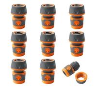 8-Piece Hose Connector Set, 3/4 Inch Hose Coupling Tap Connector, Anti-Leak Quick Coupling Garden Hose Connector for Garden Watering, Hose Connection Compatible with Gardena System