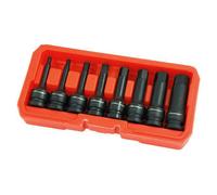 8 piece Impact Bit Socket Set, Int. Hex. 5-193m, 1/2" (Genuine Neilsen CT3532)