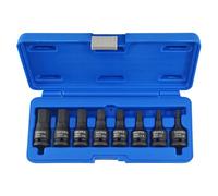 8-Piece Impact Socket Set M5-M18 in Cr-Mo Steel