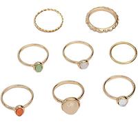 8 Piece Knuckle Rings Set for Vintage Midi Stacking Rings Set for Women and GirlsDurability