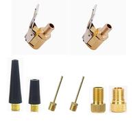 8-Piece Mellbree Multifunctional Valve Adapter Set - Compatible with Bosch EasyPump, Suitable for Car and Bicycle Tyres, and Balls