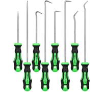8-Piece Mini Hook and Pick Set, 4PCS 8.6'' & 4PCS 5.7'' Precision Automotive Picks Tools Set for Car Auto Oil Seal, Mechanic Lock Picking Kit, Puller Remover Tools