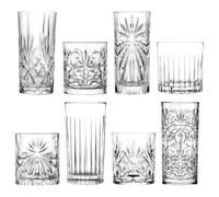 8 Piece Mixology Glassware Set RCR Crystal Clear One Size