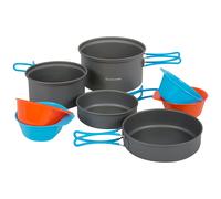 8 PIECE NESTING APEX WEEKENDER COOKSET with frying pan cook set bowls