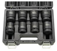 8-Piece Power Socket Set In Plastic Magazine 3/4" (19 mm)