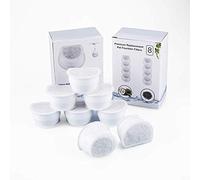 8-Piece Replacement Carbon Filter Cartridge for Pet Water Feeders Carbon Replacement Filter for PetSafe Drinkwell Avalon, Pagoda, 2-Gallon, Sedona and Seascape Fountains