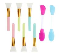 8-Piece Set Silicone Mask Brushes Beauty Tool Soft Silicone Face Mask Brush Hairless Flexible Silicone Brusher Easily And Evenly Apply a Thin Layer Of Skincare Products