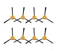 8 Piece Side Brush Kit for M50 and For X-Treme Robot Vacuums Plastic Nylon Construction for EFor Xtended Use