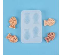 8-Piece Silicone Mooncake Collection for Traditional and Contemporary Baking Applications Including Pastry Chocolate and Cake Work (B)