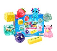 8 Piece Squishy Box Surprise Set, Malt Sugar Squishies with Slow Recovery Force, Relaxing Hand and Desk Decoration, Stress Relief, Party Favours for Adults (8 Pieces D)