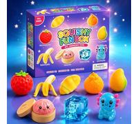 8 Piece Squishy Mystery Box Set,Squishies fun box Blind Box Set Malt Sugar Creative Slow-Return Squishies Pack, Fidget Relief Hand Relax Desk Decor Party Favor Gifts（2）