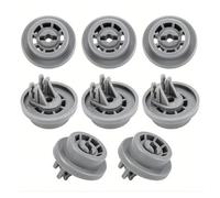 8-piece Universal Dishwasher Roller, Compatible For Bosch，Compatible For Siemens ，165314 Dishwashers