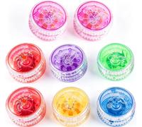 8 Piece Yoyo Set, Multi-Color Yo-Yo Collection, 8-Pack Yo-Yos for Skill Development, Party Entertainment, and Stress Relief Activities