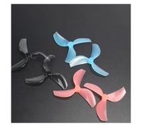 8 Pieces/4 Pairs,Compatible For Gemfan， 45mm 3 Blades PC Fan 1mm 1.5mm For RC Racing Drone Mini .8inch Free Flight(45mm 8pcs Gray 1.5mm)