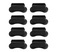 8 Pieces Black Pen Holder, Self-Adhesive Pen Clip, Silicone Pen Holder, Self-Adhesive Pen Holder Black, Ballpoint Pen Holder, Pen Manager, Office Ballpoint Pen Holder