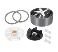 8 Pieces Blender Replacement Parts，Compatible for Nutribullet，600W 900W Blender with Ice Blade/Rubber Sealing Gasket/Shock Pad Ect