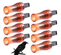 8 Pieces Crow Caller Decoying Whistles - Crow Rook Hunter Hunting Call Caller Decoy Game - For Turkey Hunting Bird Caller For Beginners And Seasoned Professionals
