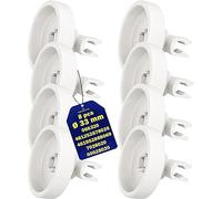 8 Pieces Dishwasher Wheels Lower Basket Ø 34 mm with the Original Code 00066320 066320 00028020 028020 049671 for Bosch for Siemens 481952888069 481252878026 for Whirlpool - MONTERAL