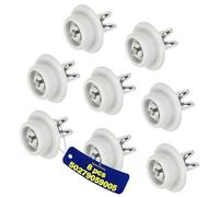 8 Pieces Dishwasher Wheels Lower Basket - with the Original Code 50279059005 for Electrolux - Warranty 10 Years - MONTERAL