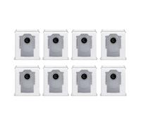 8 Pieces Dust Bags, Vacuum Bag, Compatible For Roborock Qrevo Curv 2 Flow, Robot Vacuum Cleaner Accessories