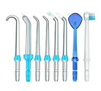 8 Pieces Flosser Replacement Tips for Waterpik Water Flosser, Flosser Refill Heads Replacement Heads for Waterpik Compatible with Waterpik Oral Irrigator and Flosser
