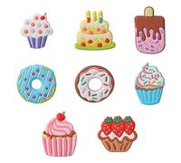 8 Pieces Fruit Refrigerator Magnets, Creative Cartoon Refrigerator Magnets, Cute Refrigerator Magnets, Decorative Refrigerator Magnets, Children'S Magnets