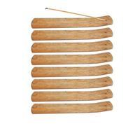 8 Pieces Incense Stick Holder, Wooden Incense Candle Holder, Incense Candle Holder, Wooden Incense Burner, Incense Holder Ash Collector, Volcanic Ash Collector, Incense Stick Holder