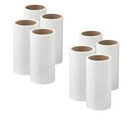8 Pieces Lint Roller Replacement Refill Rolls For IKEA BASTIS, White