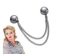 8 Pieces Multi-function Magnetic Clothing Clips, No Punching Clothes Clips, Removable Dress Clipss & Pins - Women's Brooches - Seam Free Pants Leg Fixed Magnets, For Scarves,T-Shirt Clipss Trousers