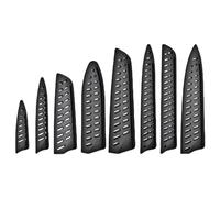 8 Pieces of Black Scabbard, Plastic Knife Cover, Tool Protective Cover, Kitchen Utensils, Tool Accessories, Durable Knife Cover