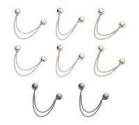 8 Pieces Of Clothing Fixing Clips, Magnetic Trouser Leg Clips, Adjustable Magnetic Buckles, Hem Gathering Buckles, Seam-Free Magnetic Buckles, Suitable For Trouser Legs, T-Shirts, And Sweaters
