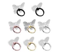 8 Pieces Of Diamond Ring Buckle, Mobile Phone Accessories, Portable Stand, Women'S Mobile Phone Stand.