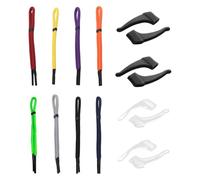 8 Pieces Of Glasses Ropes And 4 Pairs Of Anti-Slip Eye Hooks For Glasses, Fashionable And Versatile Glasses Ropes, Anti-Lost Glasses Ropes, Anti-Slip Glasses Lanyards, Glasses Accessories