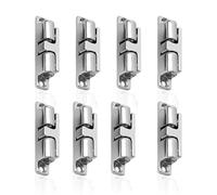 8 Pieces of Inner Door Ball Buckle, Spherical Lock Buckle, Cabinet Door Buckle, Ball Door Lock, Household Door Lock Buckle, Inner Door Lock Buckle