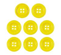 8 Pieces of Plastic Buttons, Round Buttons, Clothing Buttons, Decorative Buttons, Sewing Buttons.