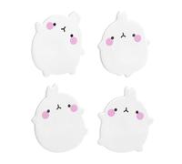 8 Pieces of Rabbit Sticky Notes, Simple and Cute Sticky Notes, Creative Cartoon Stationery, Study and Office Supplies.