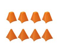 8 Pieces of Silicone Seam Make-Up Device, Gap Glue Removal Tool, Wear-Resistant Scratch Device, Residual Glue Removal Tool.