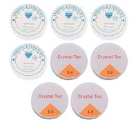 8 Pieces Of Transparent Elastic Lines, Diy Handmade Jewelry Accessories, Jewelry Making Materials, Beaded Wires, Jewelry Lines