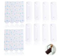 8 Pieces Picture Hangers No Damage Wall Hangers and 8 Pieces Picture Hanging Strips,Picture Hangers for Saw Tooth and Wire Frame,Damage Free Picture Hanging Hooks Heavy Duty,No Nails Picture Hooks