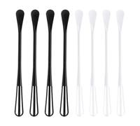 8 Pieces Plastic Egg Beaters, Mini Egg Beaters, Portable Egg Beaters, Kitchen Supplies, Multifunctional Mixing Tools