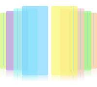 8 Pieces Professional Dyslexia Coloured Reading Overlays And Line | Reading Tracking Rulers for Visual Stress, Dyslexia, Irlens Syndrome, and ADHD