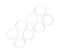 8 Pieces Replacement Mandolin Strings Light Meter Easy Installation Bright Sound Metal Texture for Musical Instruments Professional Mandolin Cords