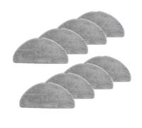 8 Pieces Replacement Mop Pads for Tapo RV20 Max / Tapo RV20 Max Plus / RV30 Max / RV30 Max Plus Robotic Vacuum Cleaner - Microfiber Cleaning Cloths, Washable & Reusable, Vacuum Cleaners Accessories
