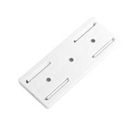 8 Pieces Self Adhesive Socket Holder Punchless Socket Holder Wall Mount Socket Holder Multi Socket Wall Mount for Power Strip Accessories Organize Your Desk, Kitchen