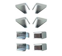 8 Pieces-Shelf Clip Bracket Replacement for Husky Garage Cabinets