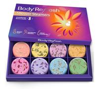 8 Pieces Shower Bombs with Natural Essential Oils, Birthday Gifts for Women, Self-Care, Relaxation, Spa, Stress Relief, Gifts for Girlfriend, Teacher, Wife