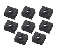 8 Pieces Silicone Heater Socks for Ender 3 and For S1 3D Printers, Extruder Covers Designed for Improving Thermal Performance and Cleaning Ease