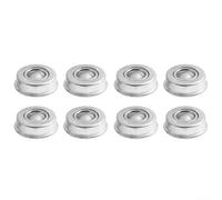 8 Pieces Wheel Bearings, Lawn Mower Wheel Bearings Fits Models HR215 HRB536 5221 741 0180 741 0262 With Part Numbers For 91055VA4003 91102960003